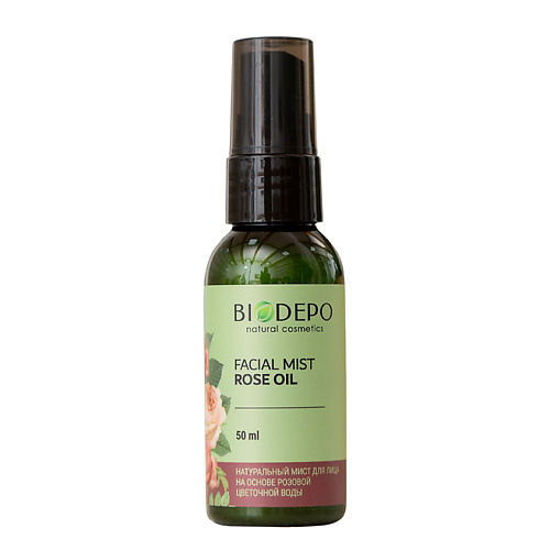 Тоник для лица BIODEPO Тоник-гидролат с эфирным маслом розы Rose Oil