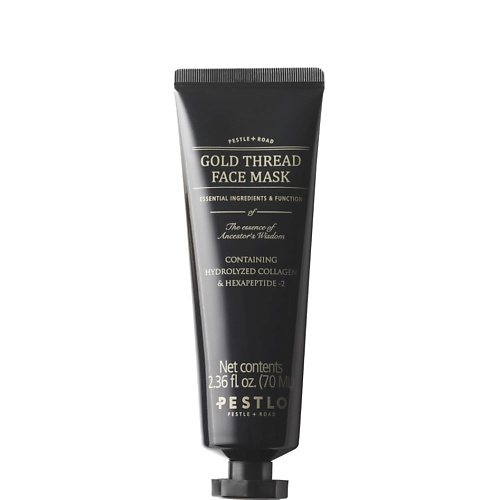 Маска для лица PESTLO PESTLE+ROAD Разглаживающая маска-пленка для лица Gold Thread Face Mask