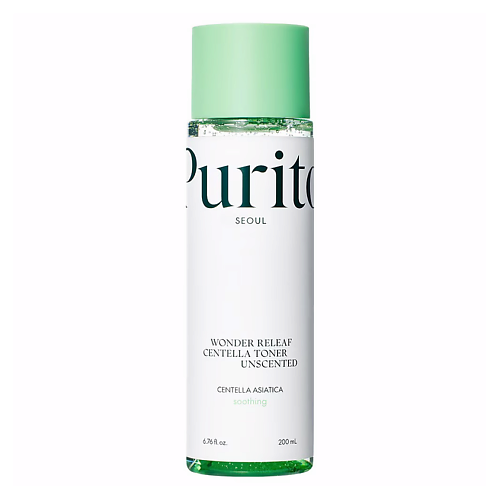 Тоник для лица PURITO Успокаивающий тонер без отдушки Wonder Releaf Centella Toner Unscented