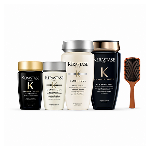 Набор для ухода за волосами KERASTASE Набор шампуней Chronologiste + Densifique