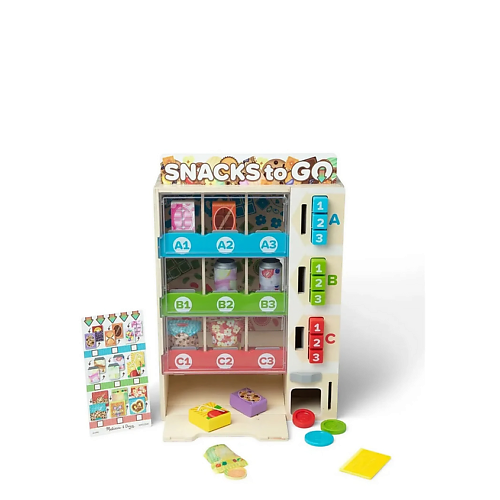 Игровой набор MELISSA & DOUG Деревянный игровой автомат Vending Machine (806073)