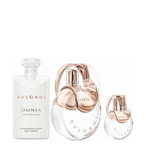 Набор парфюмерии BVLGARI Парфюмерный набор Omnia Crystalline: туалетная вода + крем для рук