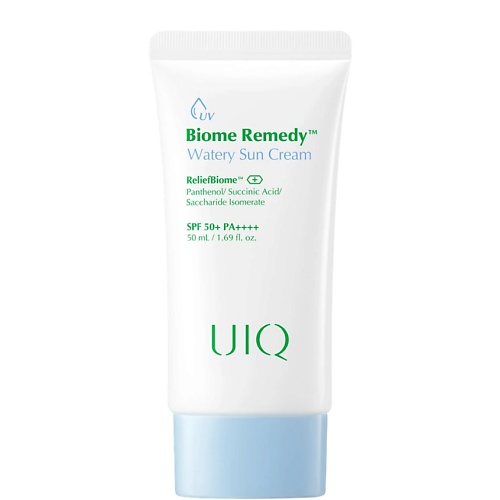 Солнцезащитный крем для лица UIQ Солнцезащитный крем для лица Biome Remedy Watery Sun Cream