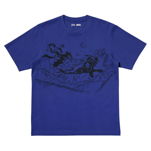 Футболка UNIQLO Футболка LIANMINGKUAN One Piece Collaboration Edition SS25