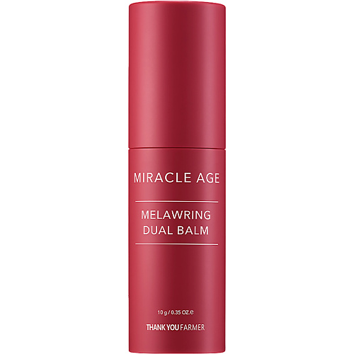 Стик для лица THANK YOU FARMER Бальзам-стик для лица увлажняющий антивозрастной Miracle Age Melawring Dual Balm