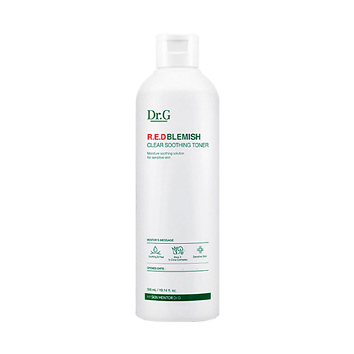 Набор солнцезащитных средств DR.G Тонер для лица увлажняющий R.E.D blemish clear soothing