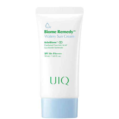 Солнцезащитный крем для лица UIQ Солнцезащитный крем для лица Biome Remedy Watery Sun Cream