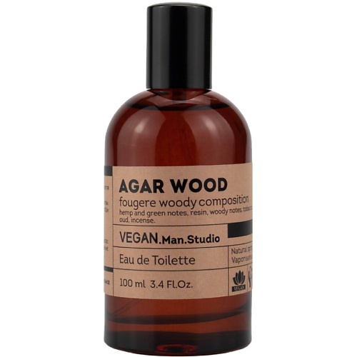 Туалетная вода VEGAN.LOVE.STUDIO Туалетная вода унисекс Agar Wood дерево смолы кофе табак