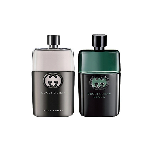 Набор парфюмерии GUCCI Набор: Туалетная вода Guilty Pour Homme + Туалетная вода Guilty Black Pour Homme