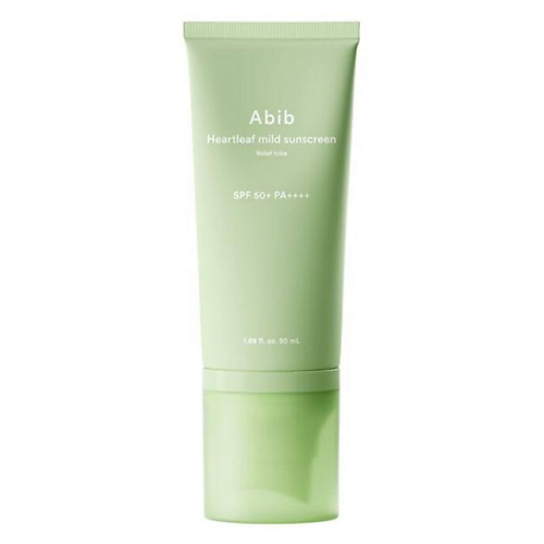 Солнцезащитный крем для лица ABIB Крем солнцезащитный Heartleaf Mild Sunscreen