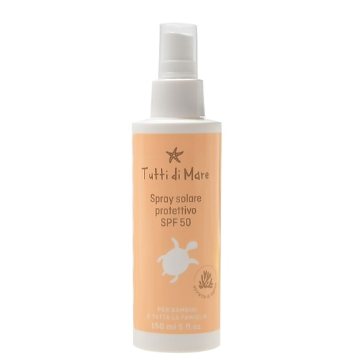 Солнцезащитный спрей для лица и тела TUTTI DI MARE Солнцезащитный спрей SPF 50 для малышей и всей семьи