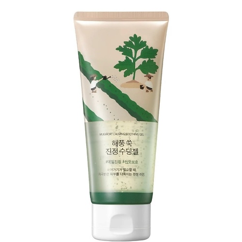 Гель для лица ROUND LAB Успокаивающий гель с экстрактом полыни Mugwort Calming Soothing Gel