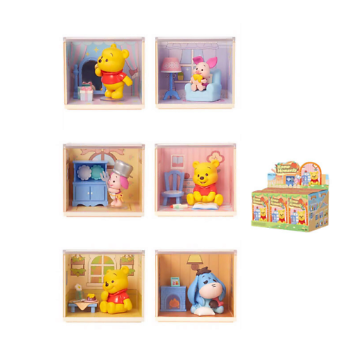 Развивающая игрушка MINISO Сюрприз-бокс Винни-Пух Дома