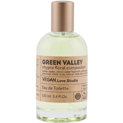 Туалетная вода VEGAN.LOVE.STUDIO Туалетная вода женская Green Valley