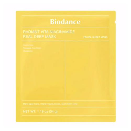 Маска для лица BIODANCE Маска для лица Radiant Vita Niacinamide Real Deep