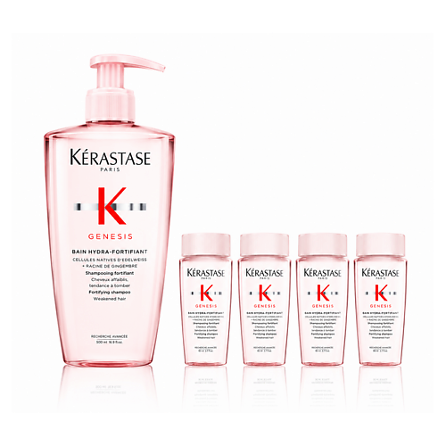 Набор для ухода за волосами KERASTASE Набор против выпадения волос Genesis Bain Hydra-Fortifiant