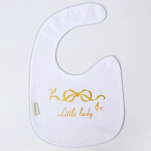 Нагрудник MUM&BABY Нагрудник/слюнявчик для кормления «Little lady»