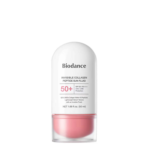 Солнцезащитный крем для лица BIODANCE Флюид для лица INVISIBLE COLLAGEN PEPTIDE SUN FLUID