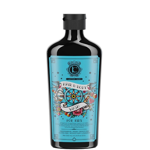 Шампунь для волос LAVISH CARE Детский шампунь 2 в1 для мытья волос и тела HAIR AND BODY WASH - KIDS
