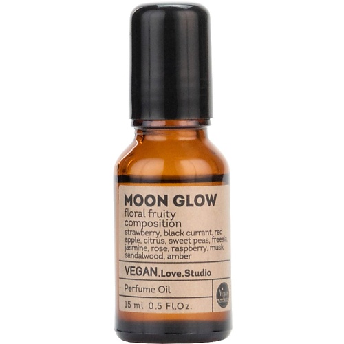 Масло для тела VEGAN.LOVE.STUDIO Парфюмерное масло для тела Moon Glow черная смородина малина фрезия сандал