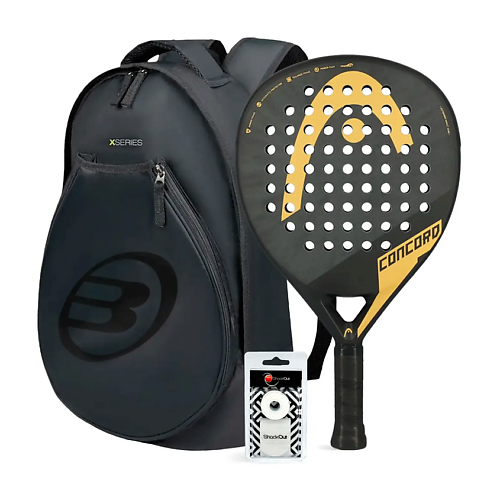 Ракетка для падел тенниса HEAD Набор для падел-тенниса Concord Bag Bullpadel Tour Black