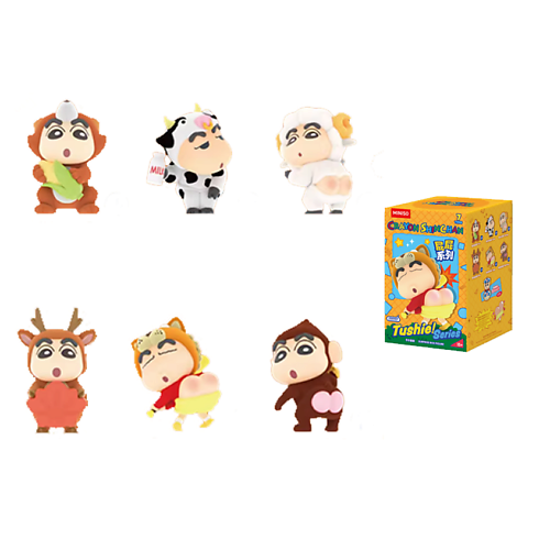 Развивающая игрушка MINISO Набор-сюрприз Crayon Shin Chan Animal Poop Collection