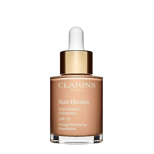 Тональное средство CLARINS Увлажняющий тональный крем с легким покрытием SKIN ILLUSION SPF 15 108