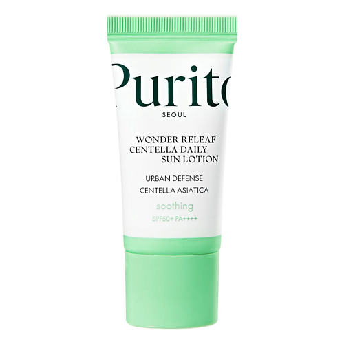 Гель после загара PURITO Солнцезащитный лосьон Wonder Releaf Centella Daily Sun SPF 50+