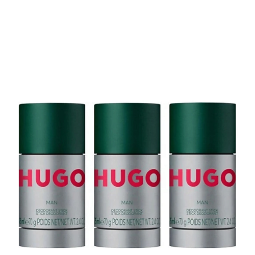 Дезодорант-стик BOSS Набор парфюмированных дезодорантов Hugo Man