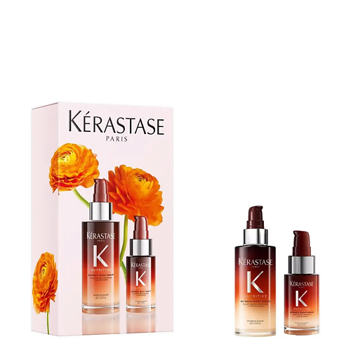 Набор для ухода за волосами KERASTASE Набор ночных сывороток для волос Nutritive Duo Spring Set
