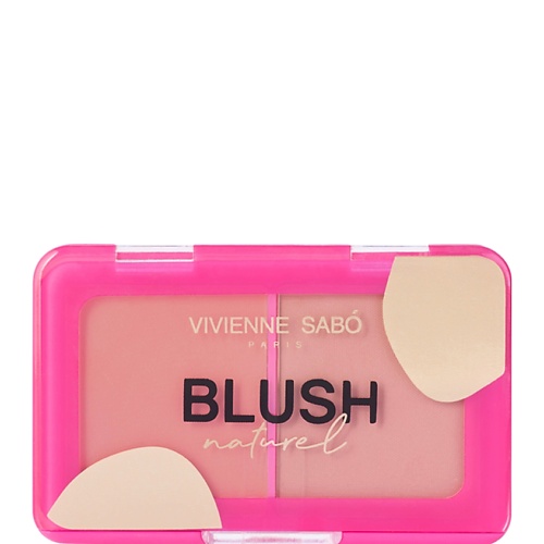 Румяна VIVIENNE SABO Палетка румян Blush Naturel