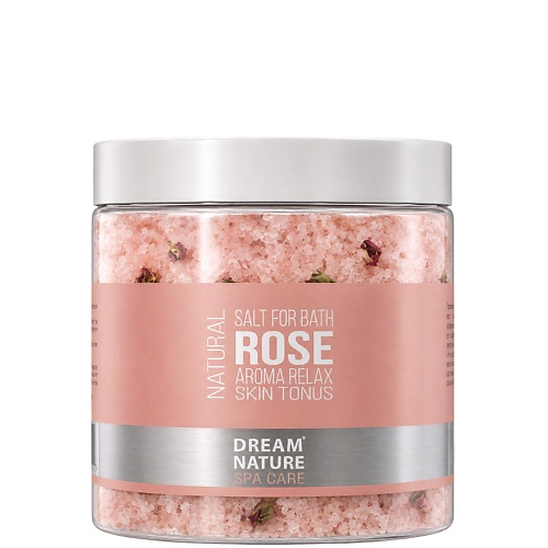 Соль для ванны DREAM NATURE Соль для ванны морская с розой