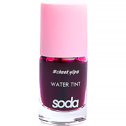Тинт для губ SODA Тинт на водной основе для губ WATER TINT #cheekylips