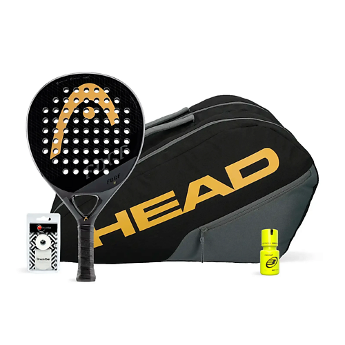Ракетка для падел тенниса HEAD Набор для падел-тенниса Edge II Black + Padelbag Edge