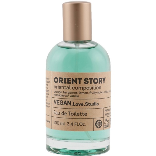 Туалетная вода VEGAN.LOVE.STUDIO Туалетная вода унисекс Orient Story цитрус фрукты амбра