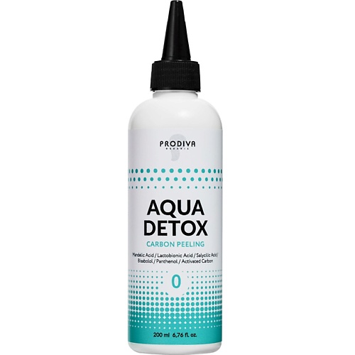 Пилинг для кожи головы PRODIVA Угольный пилинг-рефайнер Aqua Detox Carbon Peeling