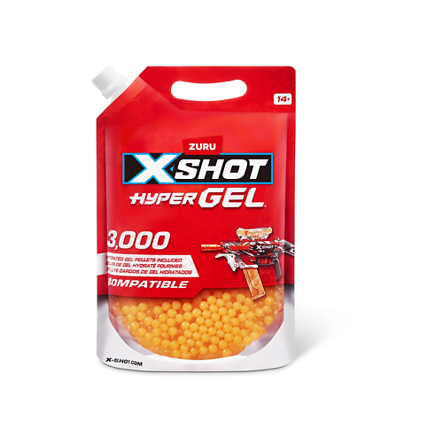 Развивающая игрушка ZURU Набор X-Shot Hypergel 3000