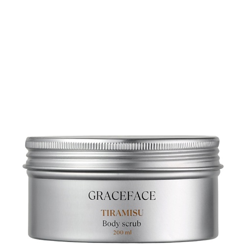 Скраб для тела GRACE FACE Скраб для тела «Тирамису» соляной, отшелушивающий, антицеллюлитный