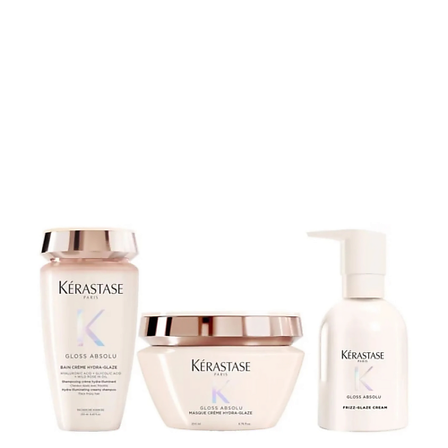 Набор для ухода за волосами KERASTASE Набор для блеска и разглаживания волос Gloss Absolu Trio Gift Set
