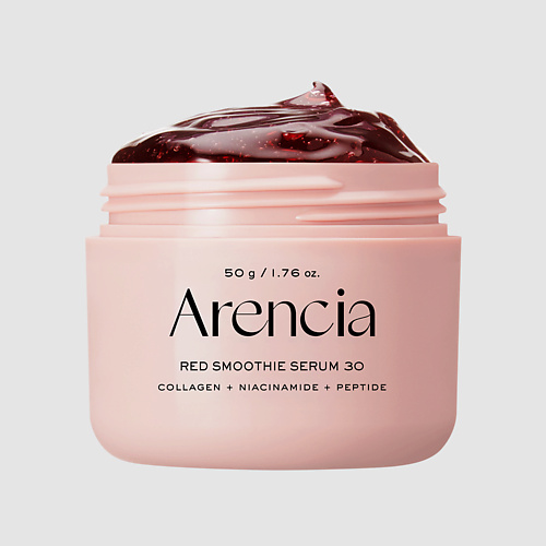 Сыворотка для лица ARENCIA Сыворотка укрепляющая с коллагеном Fresh Red Smoothie Serum 30