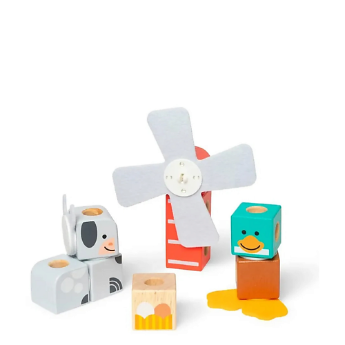 Конструктор MELISSA & DOUG Конструктор Ферма Blockables Farm Friends 806009