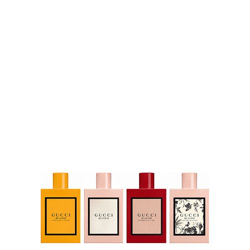 Набор парфюмерии GUCCI Набор: Парфюмерная вода Bloom + Ambrosia Di Fiori + Nettare Di Fiori + Profumo Di Fiori