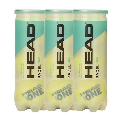 Ракетка для падел тенниса HEAD Мячи для падел-тенниса Padel One