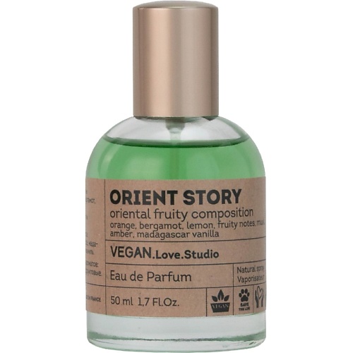 Парфюмерная вода VEGAN.LOVE.STUDIO Парфюмерная вода унисекс Orient Story цитрус фрукты амбра