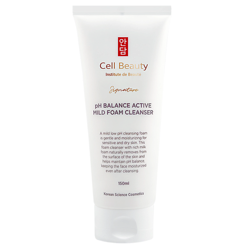 Пенка для умывания Cell Beauty CELL BEAUTY Мягкая очищающая пенка pH баланс Signature