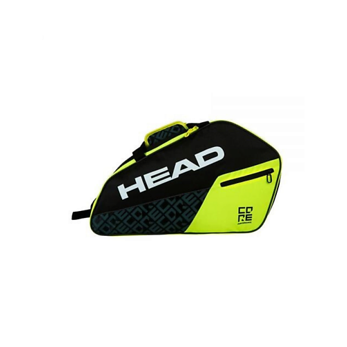 Сумка HEAD Сумка для падел тенниса Core Padel Combi Black/Neon Yellow