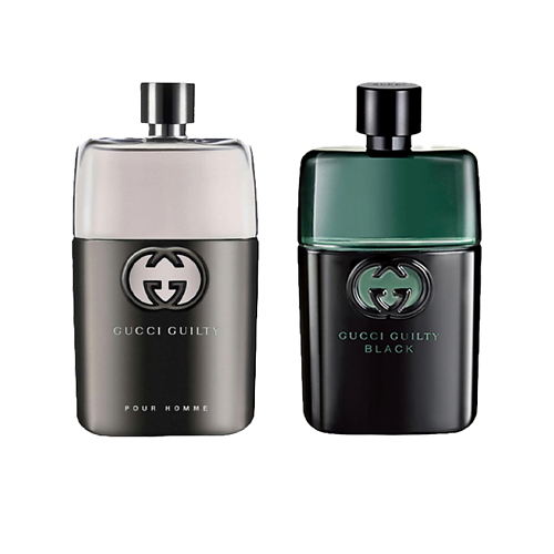 Набор парфюмерии GUCCI Набор: Туалетная вода Guilty Pour Homme + Туалетная вода Guilty Black Pour Homme