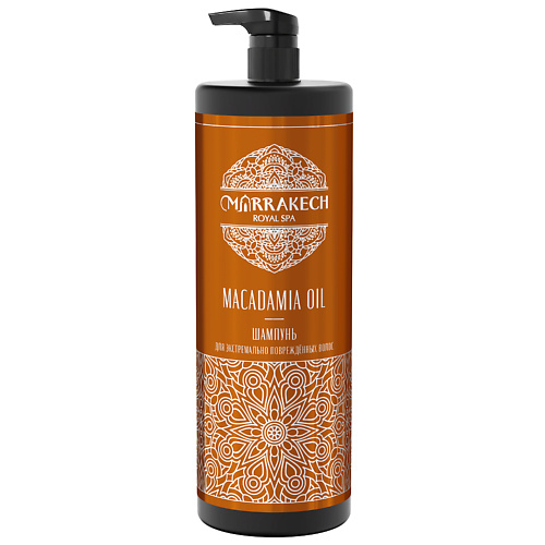 Шампунь для волос MARRAKECH ROYAL SPA MACADAMIA OIL SHAMPOO Шампунь для экстремально повреждённых волос