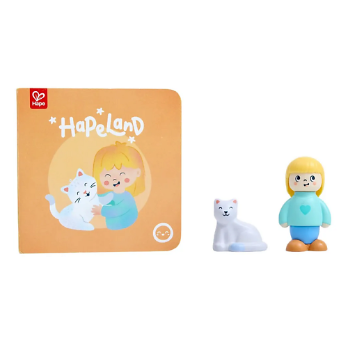 HAPE Развивающая игрушка Книга спасения кошки