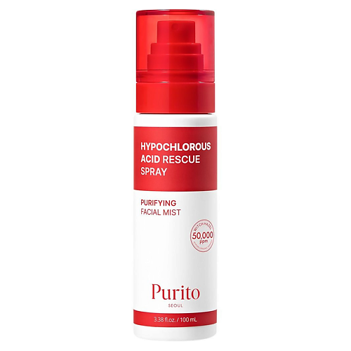 Спрей для лица PURITO Спрей для лица против несовершенств Hypochlorous Acid Rescue Spray